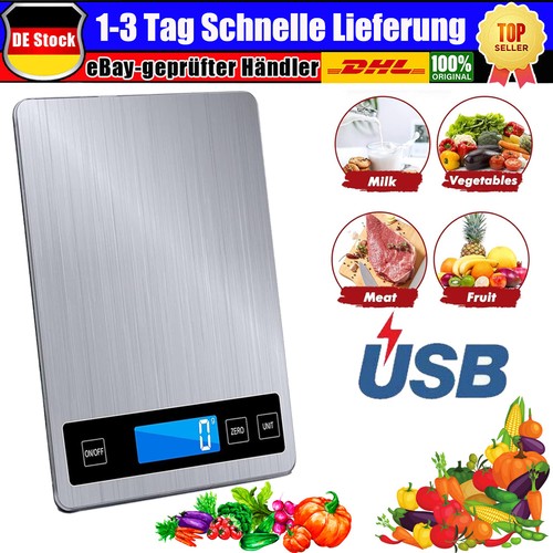 Küchenwaage digital edelstahl - küchenwaage,