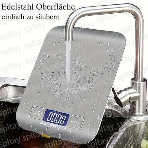 Küchenwaage digital edelstahl - küchenwaage,