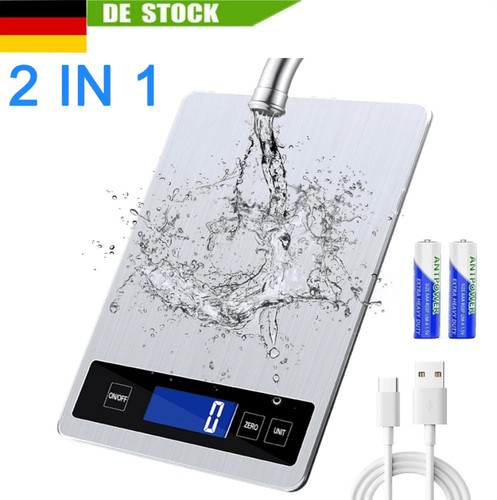 Küchenwaage digital edelstahl - digital,