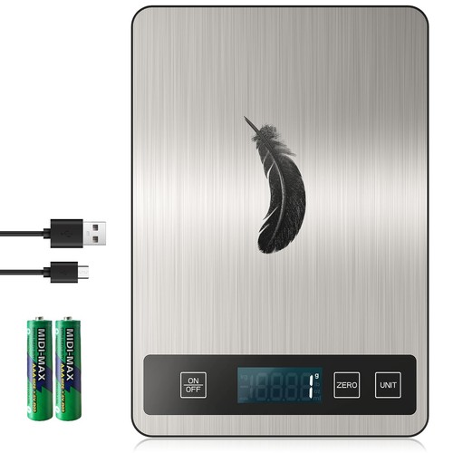 Digitale küchenwaage usb - usb, c