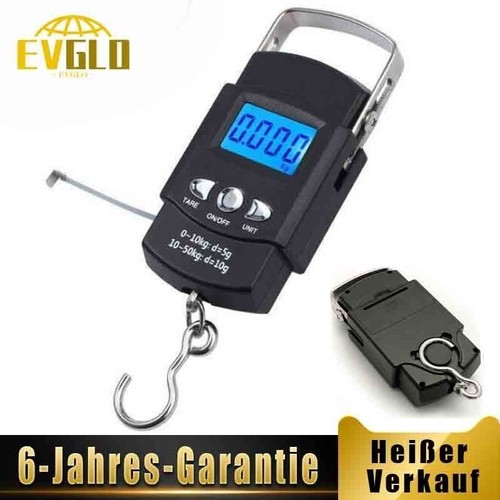 Lcd digitale kofferwaage 50kg - lcd,
