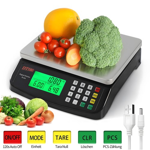 30kg küchenwaagen - 30kg/1g,