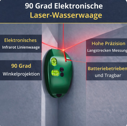 Grad laser wasserwaage - 90,