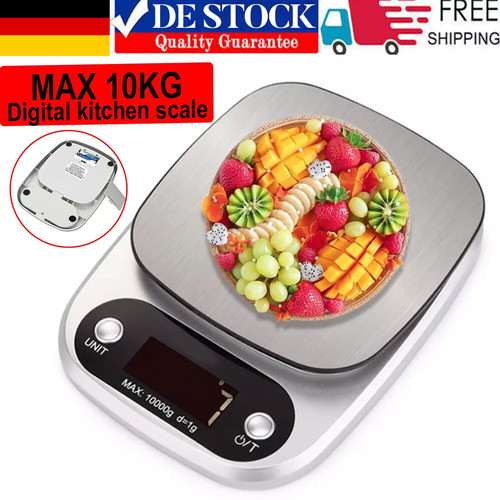 Küchenwaage digital edelstahl - küchenwaage,