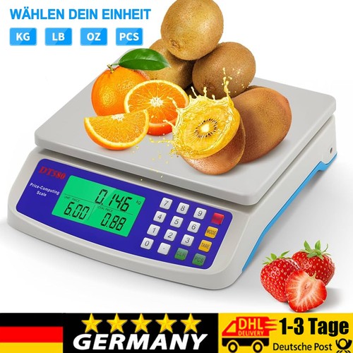 30kg 1g digitalwaage - 1g,