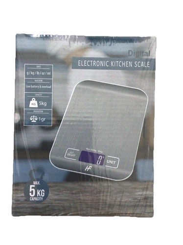 Digitale küchenwaage 5kg - küchenwaage, 5kg/1g